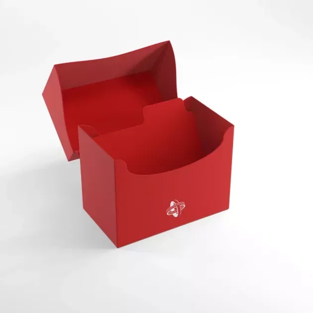 Kartenbox Gamegenic - Side Holder 80+ Red - Kartenboxen