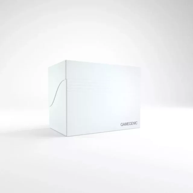 Kartenbox Gamegenic - Side Holder 80+ White - Kartenboxen