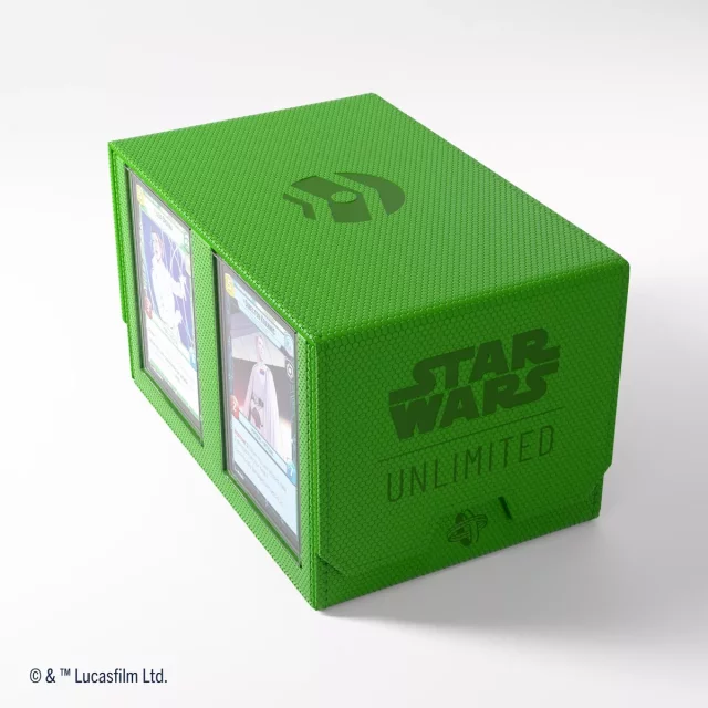 Kartenbox Gamegenic - Star Wars: Unlimited Double Deck Pod Green - Kartenboxen