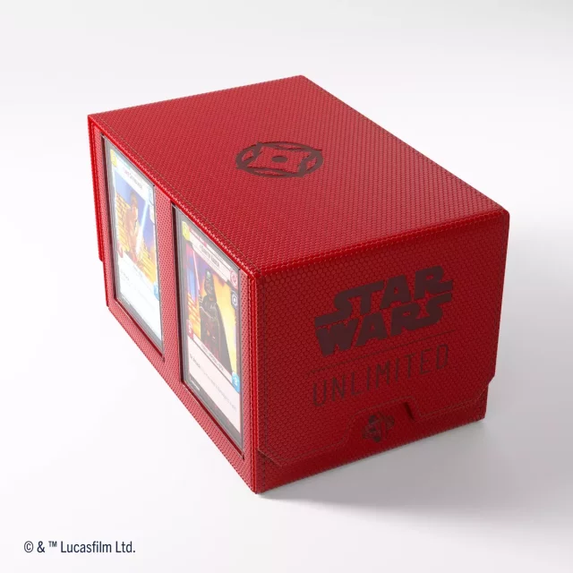 Kartenbox Gamegenic - Star Wars: Unlimited Double Deck Pod Red - Kartenboxen