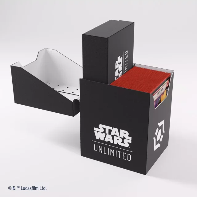 Kartenbox Gamegenic - Star Wars: Unlimited Soft Crate Black/White - Kartenboxen