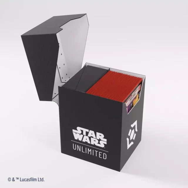 Kartenbox Gamegenic - Star Wars: Unlimited Soft Crate Black/White - Kartenboxen