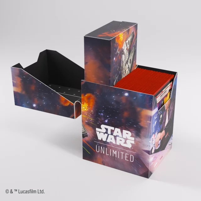 Kartenbox Gamegenic - Star Wars: Unlimited Soft Crate Han Solo Millenium Falcon - Kartenboxen