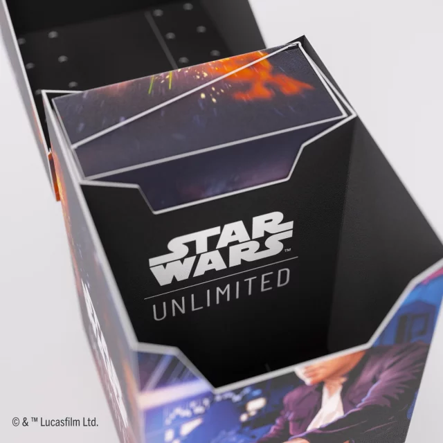 Kartenbox Gamegenic - Star Wars: Unlimited Soft Crate Han Solo Millenium Falcon - Kartenboxen