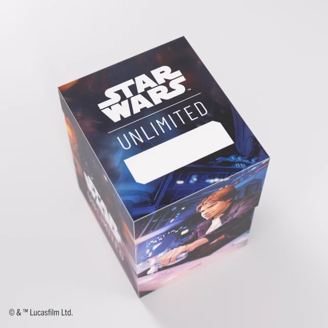 Kartenbox Gamegenic - Star Wars: Unlimited Soft Crate Han Solo Millenium Falcon - Kartenboxen