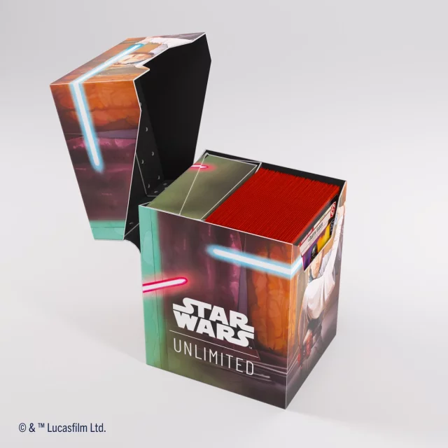 Kartenbox Gamegenic - Star Wars: Unlimited Soft Crate Obi-Wan/Darth Maul - Kartenboxen