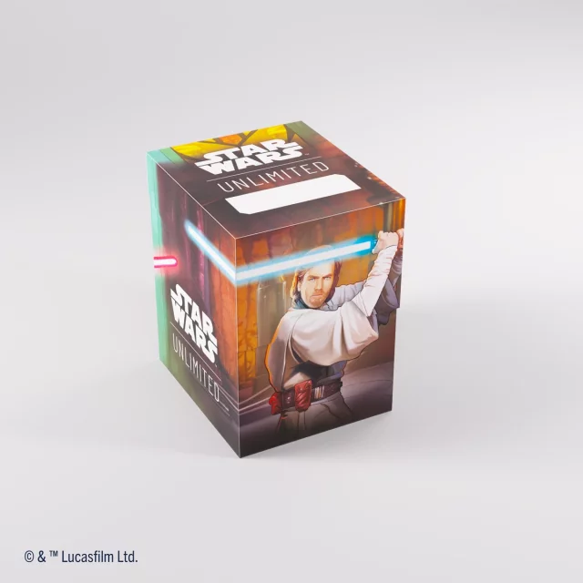 Kartenbox Gamegenic - Star Wars: Unlimited Soft Crate Obi-Wan/Darth Maul - Kartenboxen