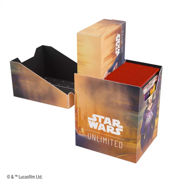 Kartenbox Gamegenic - Star Wars: Unlimited Soft Crate Palpatine/Padme - Kartenboxen
