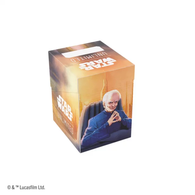Kartenbox Gamegenic - Star Wars: Unlimited Soft Crate Palpatine/Padme - Kartenboxen
