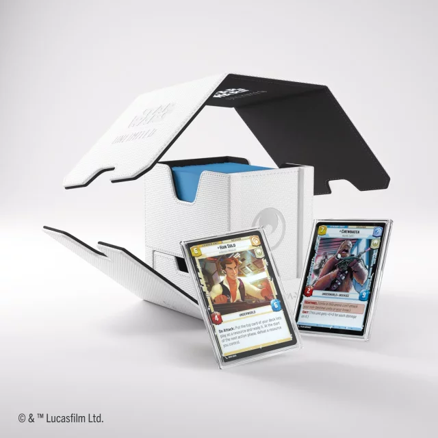 Kartenbox Gamegenic - Star Wars: Unlimited Twin Suns Deck Pod White/Black - Kartenboxen