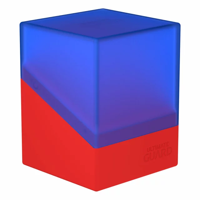Kartenbox Ultimate Guard - Boulder Deck Case Blue/Red (100+) - TCG Sammelkartenspiel