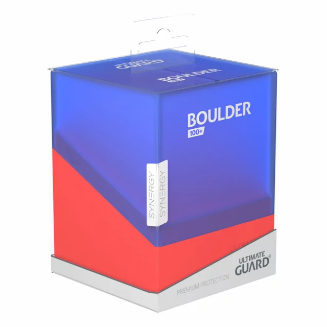 Kartenbox Ultimate Guard - Boulder Deck Case Blue/Red (100+) - Kartenboxen