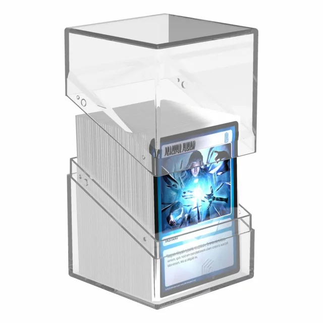 Kartenbox Ultimate Guard - Boulder Deck Case Clear Transparent (100+) - TCG Sammelkartenspiel