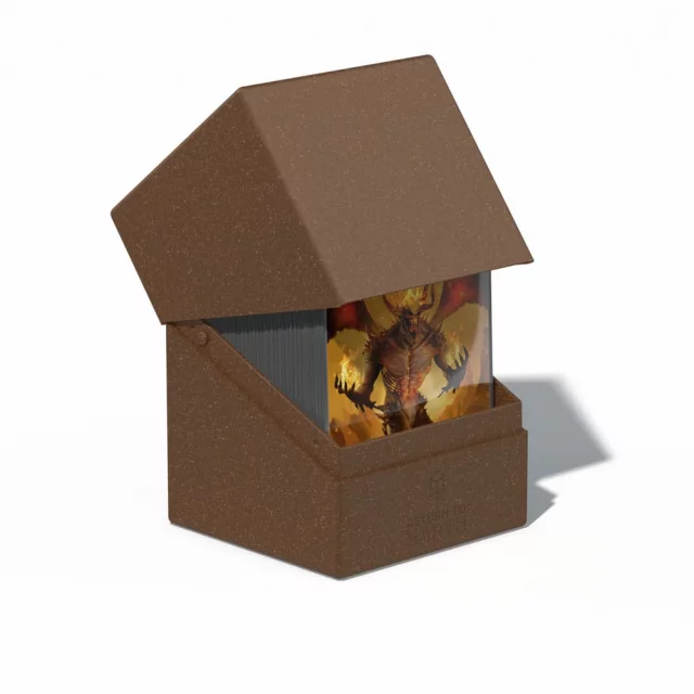 Kartenbox Ultimate Guard - Boulder Deck Case Return to Earth Brown (100+) - Kartenboxen