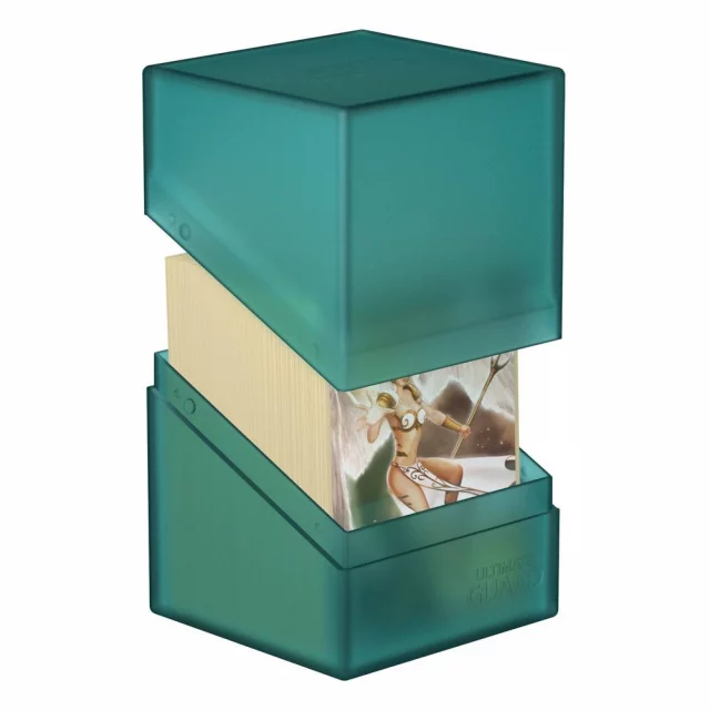 Kartenbox Ultimate Guard - Boulder Deck Case Standard Malachite (100+) - Kartenboxen