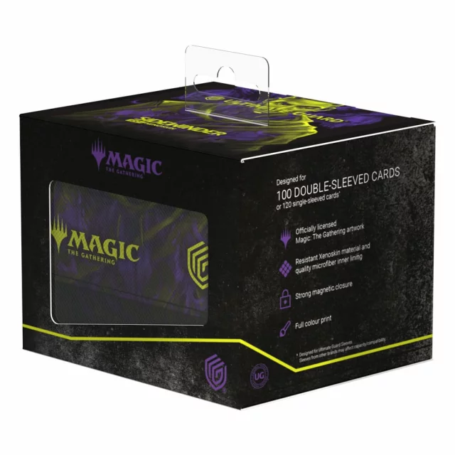 Kartenbox Ultimate Guard - Magic: The Gathering Duskmourn: House of Horror - Kaito, Bane of Nightmares Sidewinder 100+ - Kartenboxen