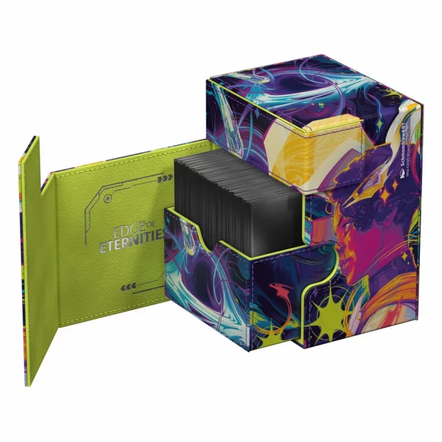 Kartenbox Ultimate Guard - Magic: The Gathering Edge of Eternities - Haliya and Tezzeret (Flip'n'Tray 133+ XenoSkin) - Kartenboxen