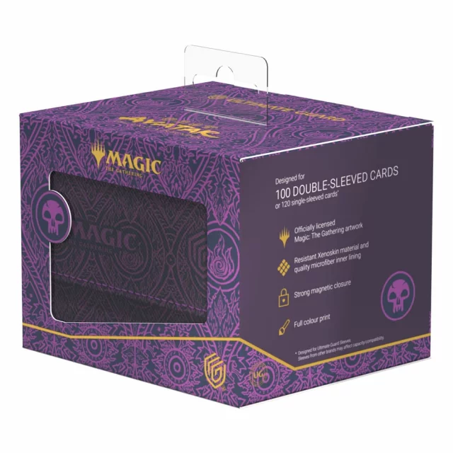 Kartenbox Ultimate Guard - Magic: The Gathering x Avatar: The Last Airbender - Black Mana Sidewinder 100+ - MTG: Avatar: The Last Airbander
