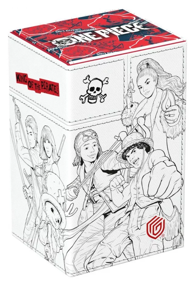 Kartenbox Ultimate Guard - One Piece - Sketch (Flip'n'Tray 80+ XenoSkin) - TCG Sammelkartenspiel