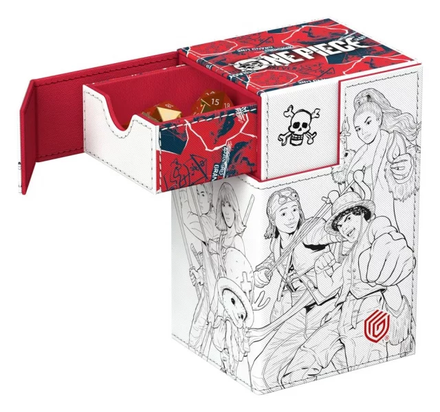 Kartenbox Ultimate Guard - One Piece - Sketch (Flip'n'Tray 80+ XenoSkin) - Kartenboxen