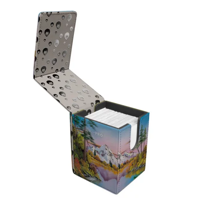 Kartenbox Ultra PRO - Bob Ross: Mighty Mountain Lake Alcove Flip - Kartenboxen