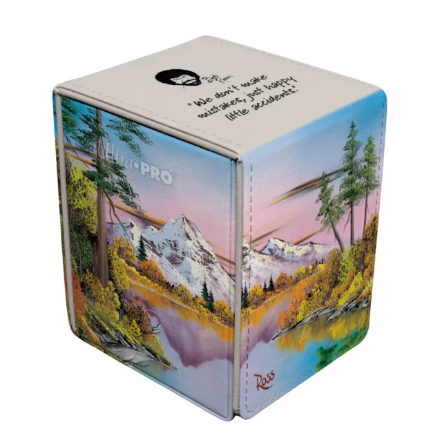 Kartenbox Ultra PRO - Bob Ross: Mighty Mountain Lake Alcove Flip - Kartenboxen