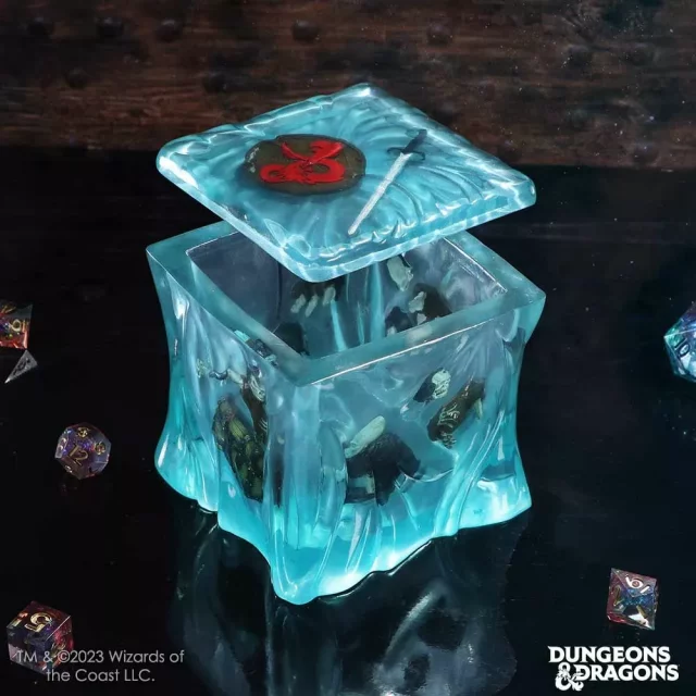 Würfelbox Dungeons and Dragons - Gelatinous Cube - Figuren