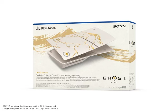 Konsolen-Cover PlayStation 5 Standard Edition - Ghost of Yōtei Gold Limited Edition - Ghost of Yotei