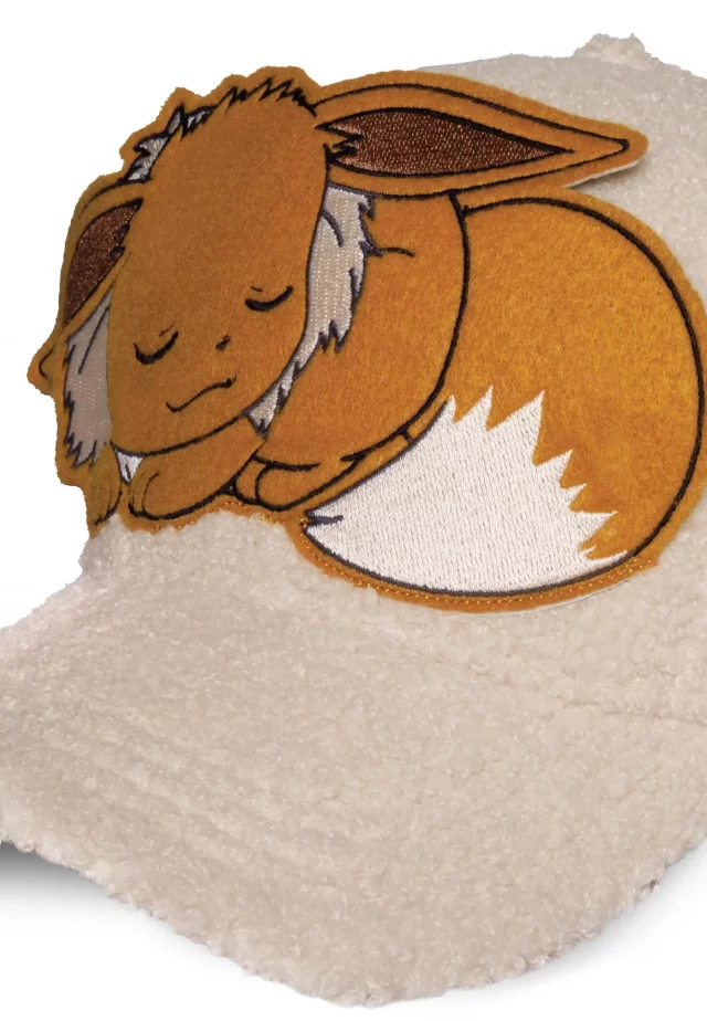 Cap Pokémon - Eevee 3D Plush - Snapback-Cap