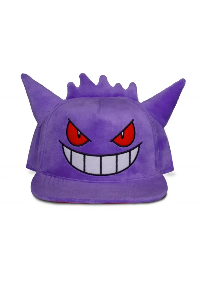 Cap Pokémon - Gengar Plush - Snapback-Cap