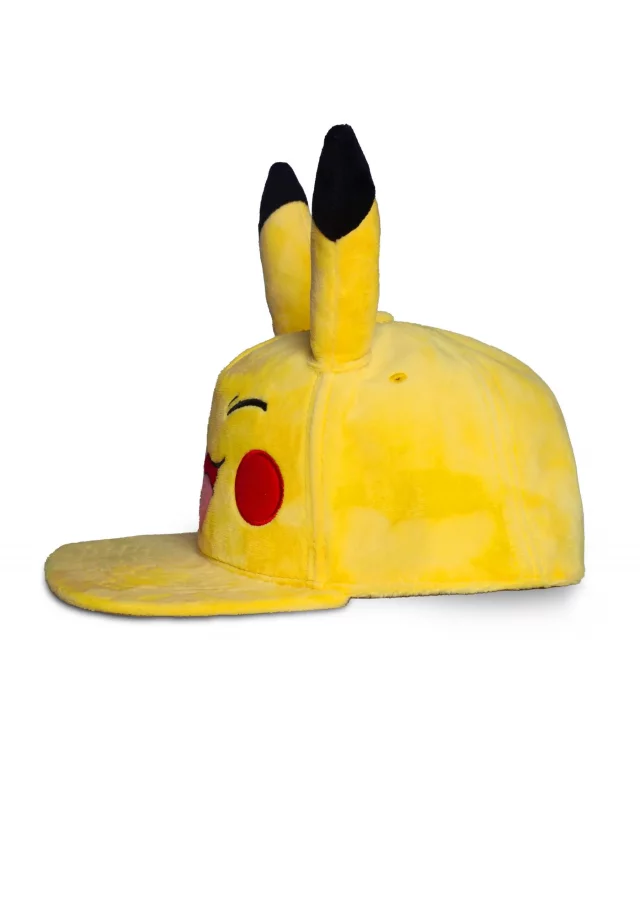 Cap Pokémon - Happy Pikachu Plush - Snapback-Cap