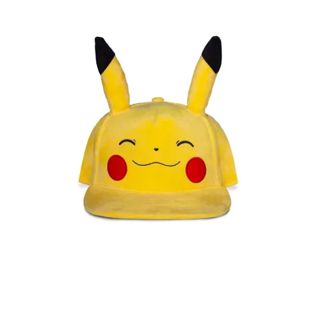 Cap Pokémon - Smiling Pikachu Plush - Snapback-Cap