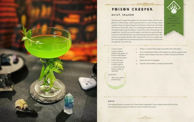Kochbuch Diablo: Drinks, Potions & Elixirs : Cocktails and Provisions from Sanctuary ENG - Küchenzubehör