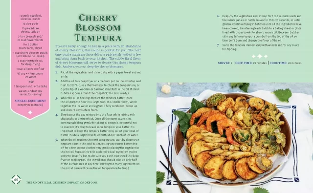 Kochbuch Genshin Impact - The Unofficial Genshin Impact Cookbook ENG - Buch