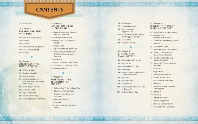 Kochbuch Percy Jackson and the Olympians: The Official Cookbook ENG - Film