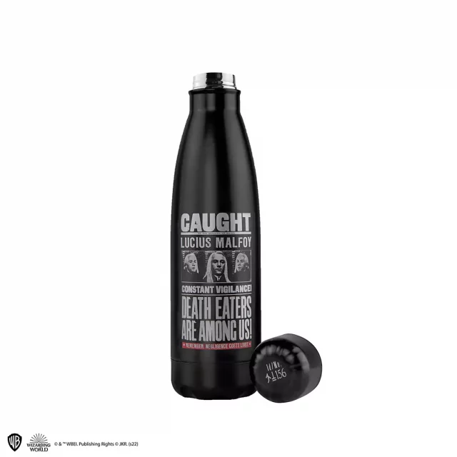 Trinkflasche Harry Potter - Lucius Wanted Poster - Thermoflasche