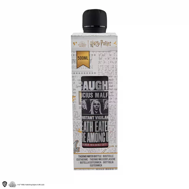 Trinkflasche Harry Potter - Lucius Wanted Poster - Tassen