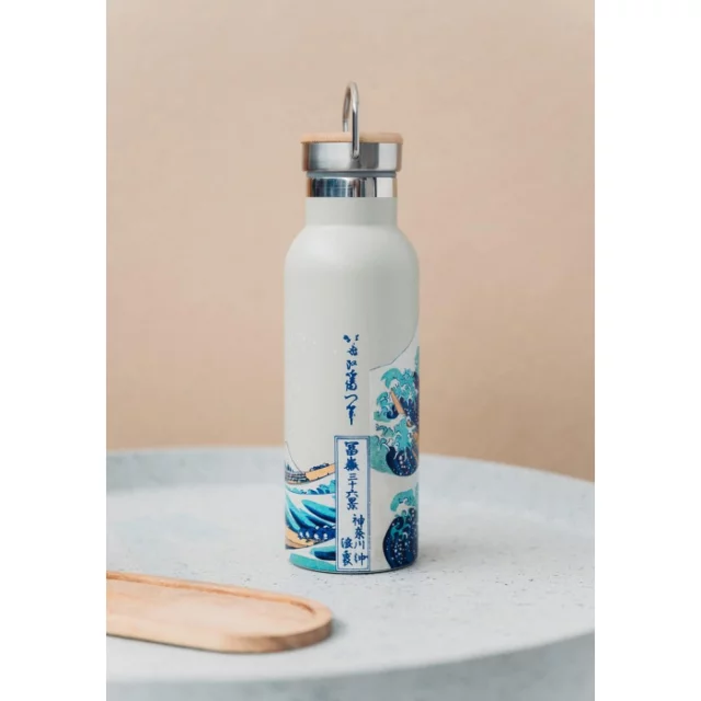 Trinkflasche Hokusai Katsushika - The Great Wave of Kanagawa - Thermoflasche