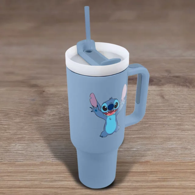 Trinkflasche Lilo & Stitch - Stitch Waving - Sport-Flasche