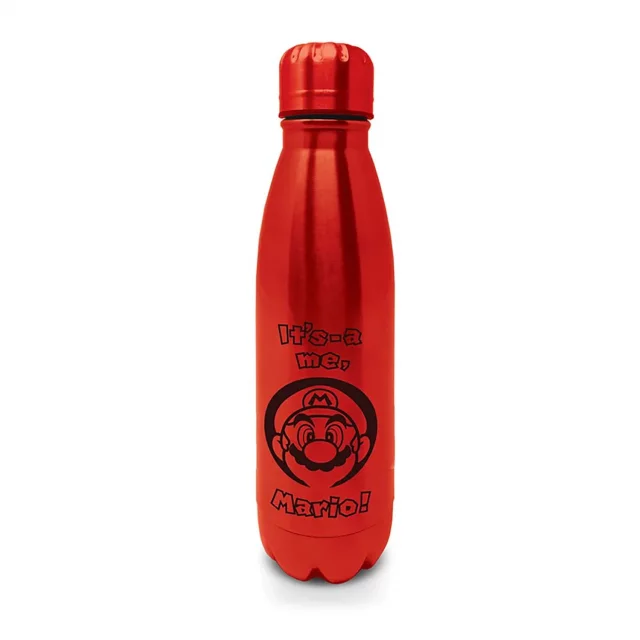 Trinkflasche Super Mario - Its a me, Mario! - Sport-Flasche