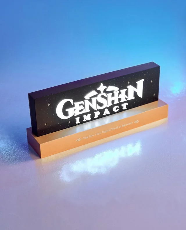 Tischlampe Genshin Impact - Logo LED