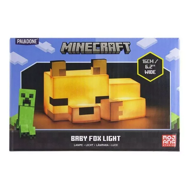 Tischlampe Minecraft - Sitzender Fuchs