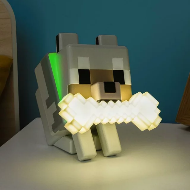 Tischlampe Minecraft - Minecraft Wolf