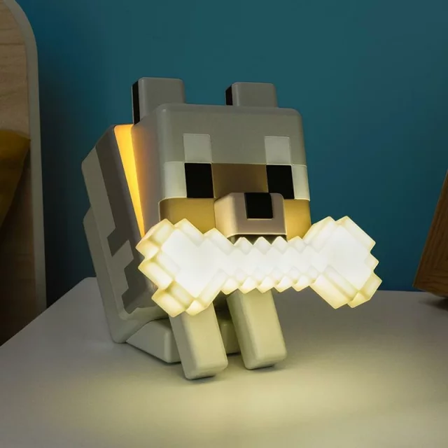 Tischlampe Minecraft - Minecraft Wolf