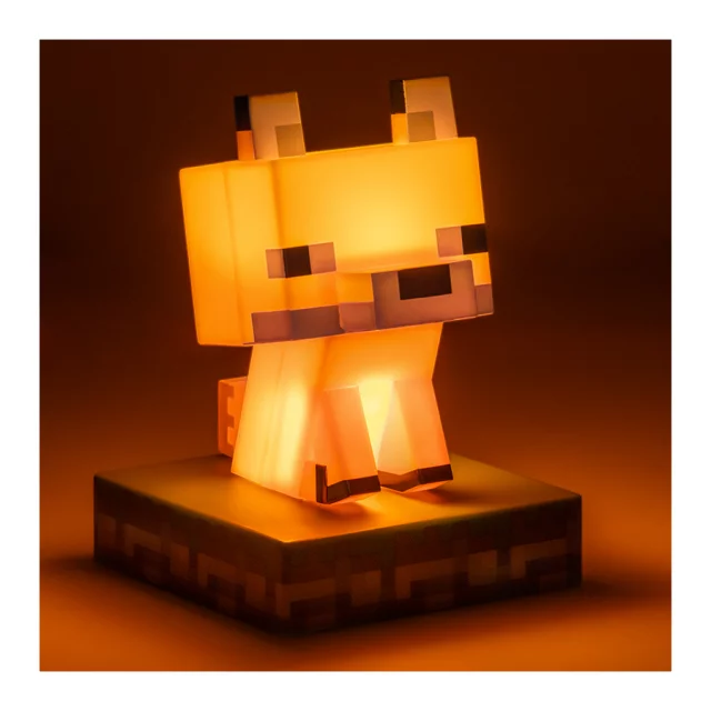Tischlampe Minecraft - Sitzender Fuchs