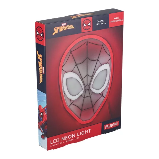 Wandlampe Spider-Man - Neon Mask - Marvel