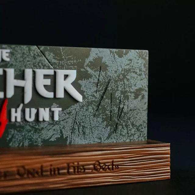 Tischlampe The Witcher - Wild Hunt Logo (beschädigte Verpackung)
