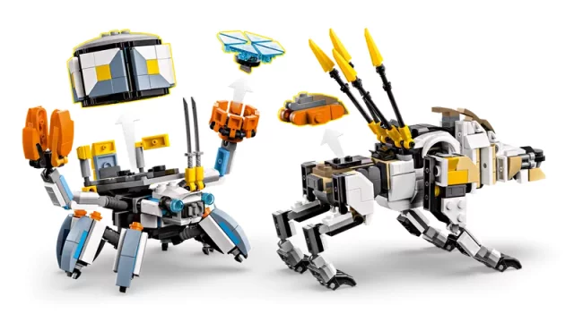 LEGO Horizon Adventures - Aloy a Varl vs. Shell-Walker a Sawtooth - Horizon: Forbidden West
