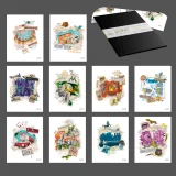 Litografie Blizzard World Opening Day Collection dupl