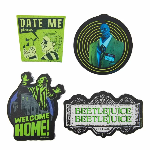 Magnet Beetlejuice - Beetlejuice (4 Stck) - Tim Burton